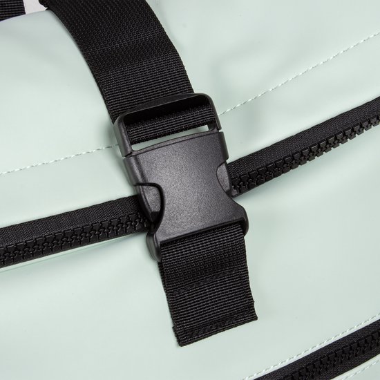 New Rebels Waterafstotende Rolltop Rugzak met Laptopvak 15'' Mart Mint