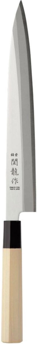 HENDI Japans sashimimes – traditioneel design – populieren handgreep – 375 mm – enkelzijdig geslepen
