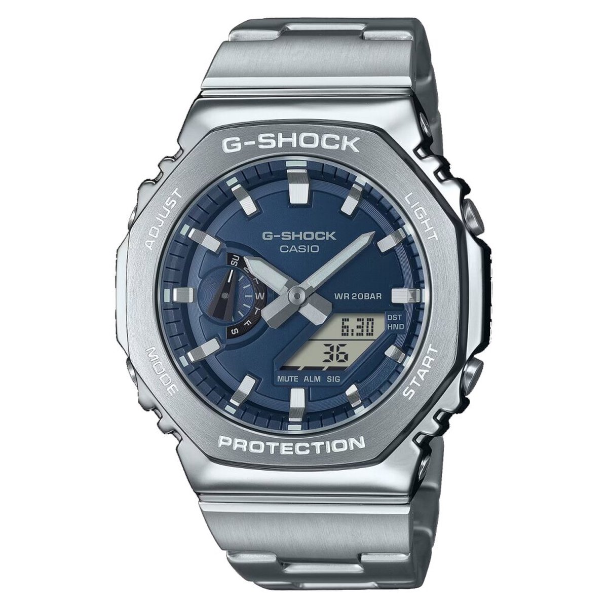 Casio - GM-2110D-2BER - Polshorloge - Heren - Kwarts - G-Shock