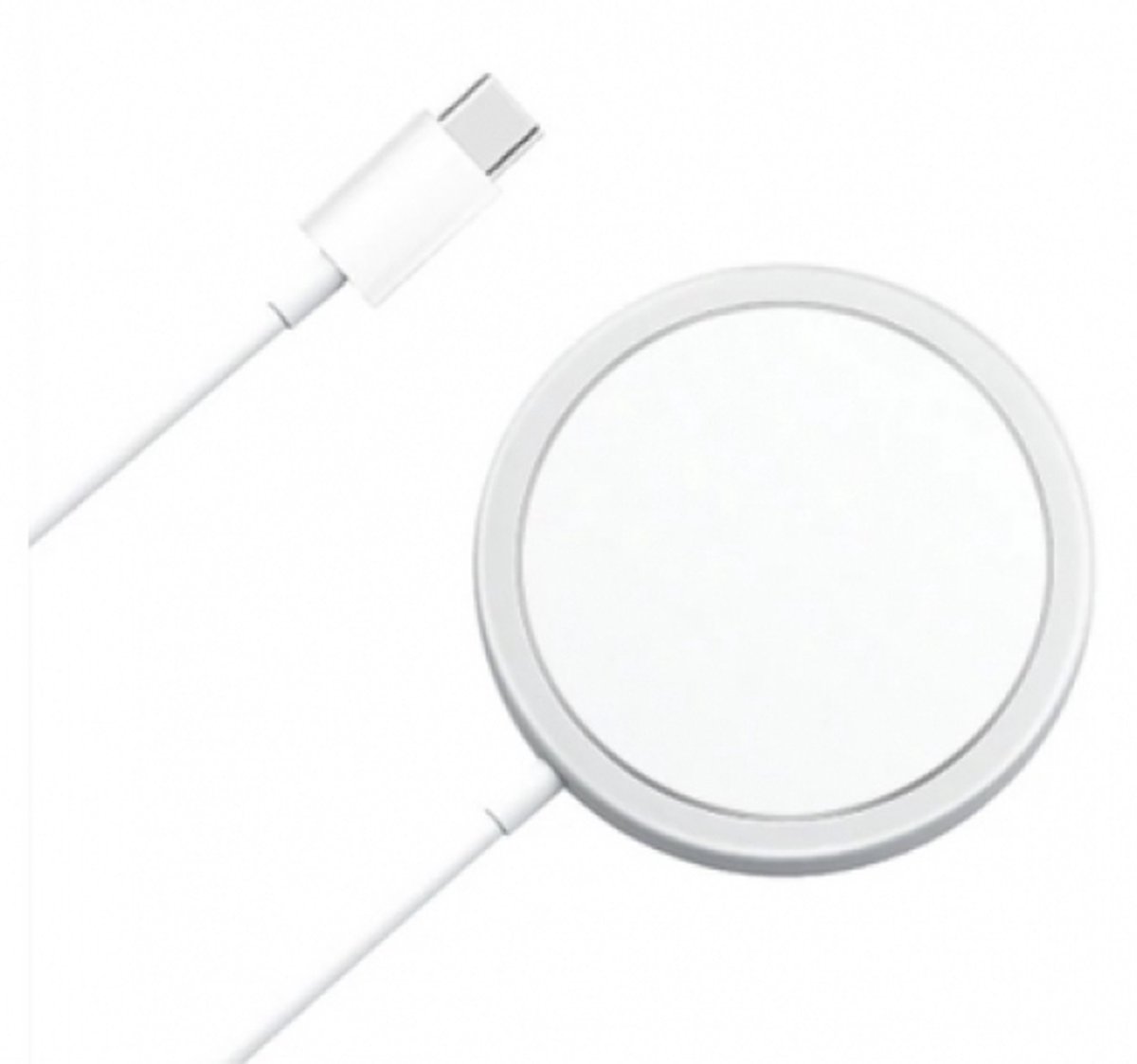 IT Unite - Draadloze Oplader 15W USB-C - Fast charger - Apple Iphone - Android Samsung - Wireless charger op Prijzenvolger.com