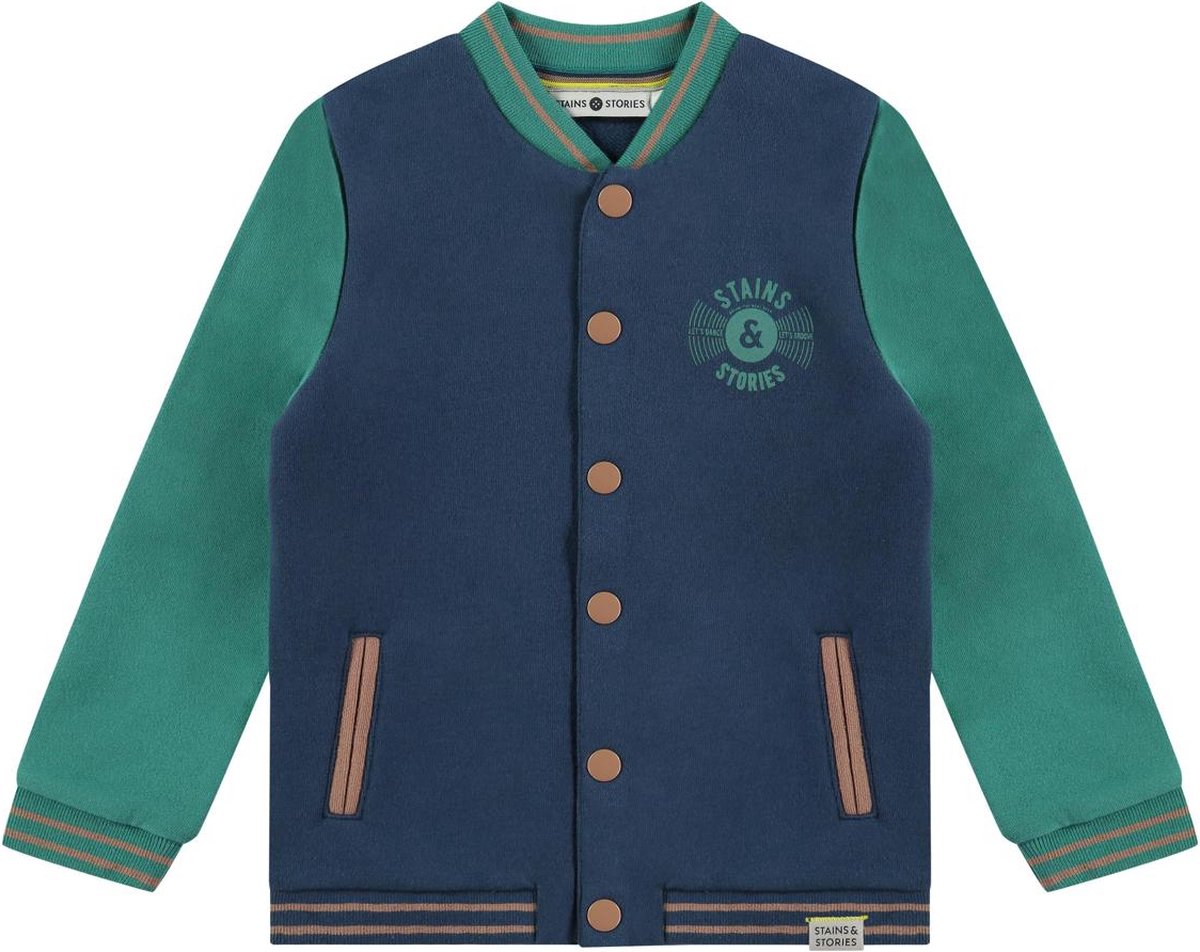 Stains & Stories boys sweatshirt Jongens Trui - Maat 92