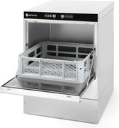 Bol.com HENDI Compacte vaatwasser – elektronische bediening – roestvrij staal – koudespoelfunctie – 40x40 cm aanbieding
