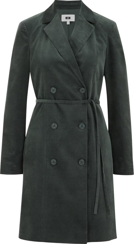 WE Fashion Dames velvet blazerjurk bol