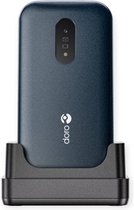 Doro 2820 - Eenvoudige Senioren Klaptelefoon - 4G - Blauw/Wit