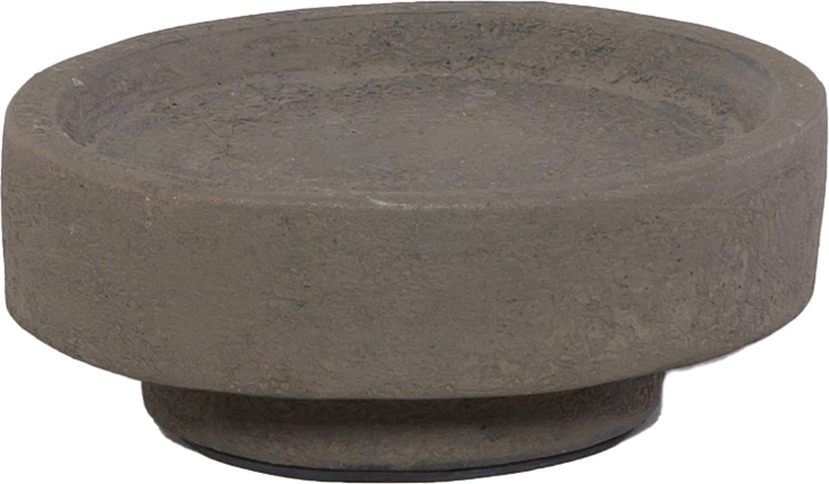 STILL - Kaarsenstandaard - Op voet - Dark - Bruin - 12 x 5 cm