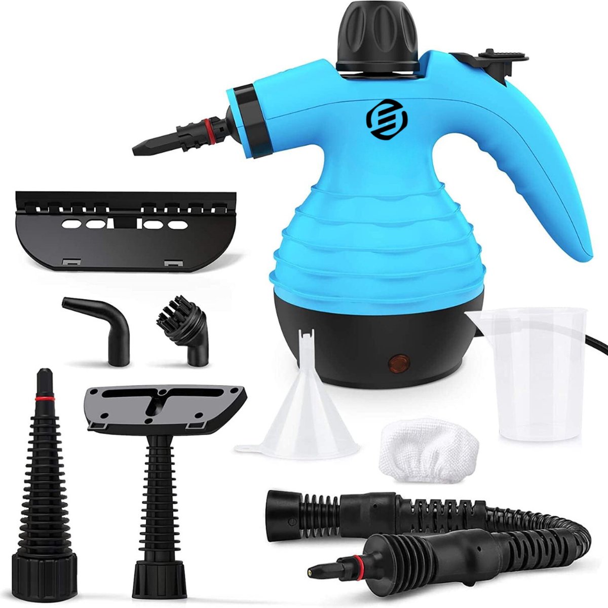 Goedkoopste Equivera Stoomreiniger - Handstoomreiniger - Draagbaar - 9 Accessoires - Vlekverwijderaar