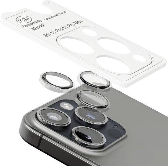 Foto: Transparant camera lens screen protector geschikt voor iphone 16 pro 16 pro max 9h bescherming