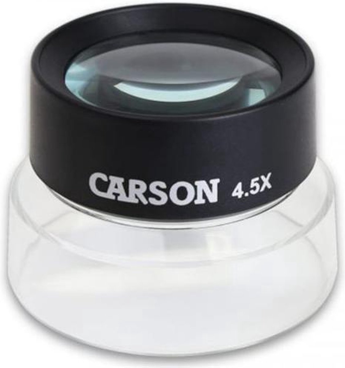 Carson Opzetloep Ll-55 4,5x - 75mm Glas/acryl Zwart/transparant