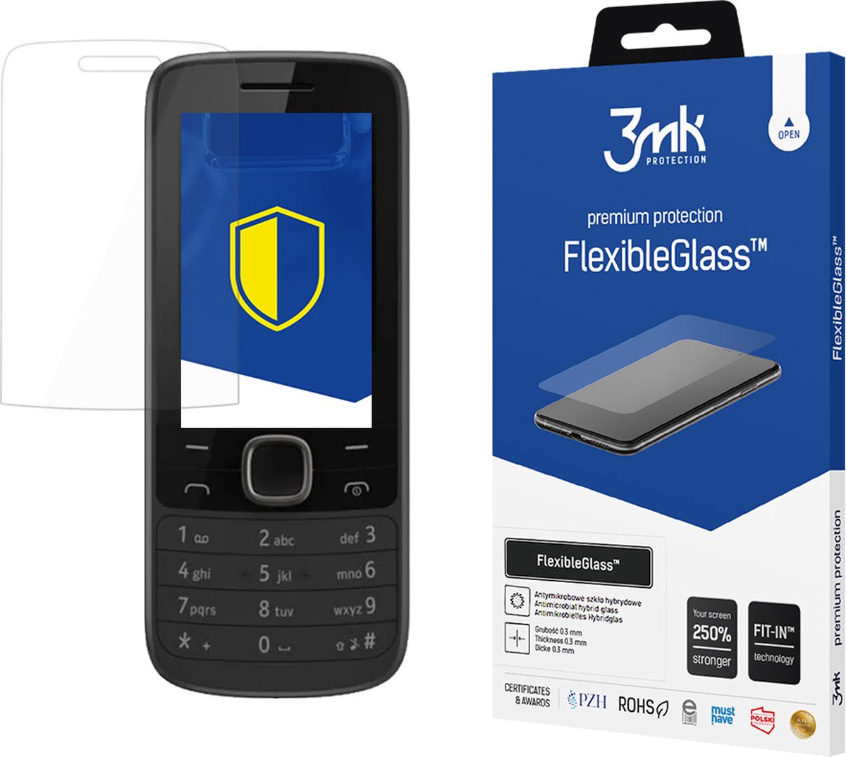 Nokia 225 - 3mk FlexibleGlass