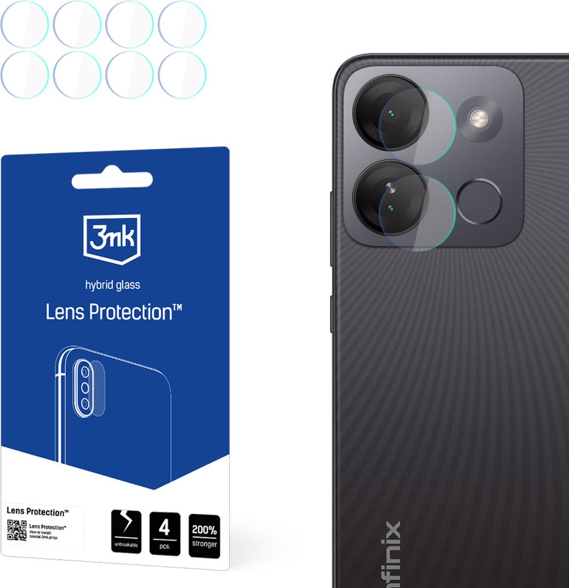 Infinix Smart 7 HD - 3mk Lens Protection