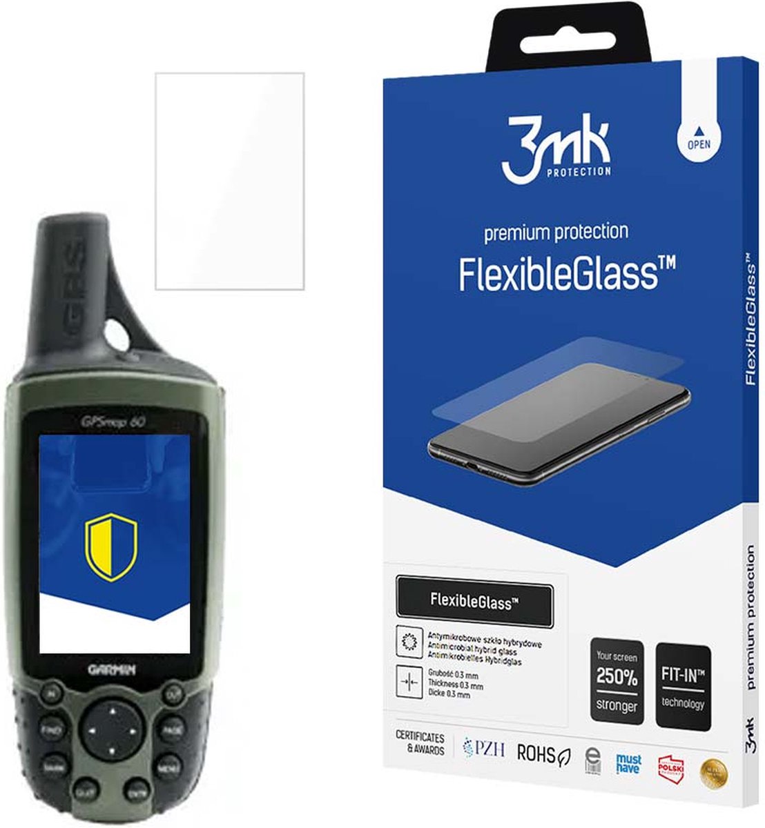 Garmin GPSmap 60 Csx - 3mk FlexibleGlass