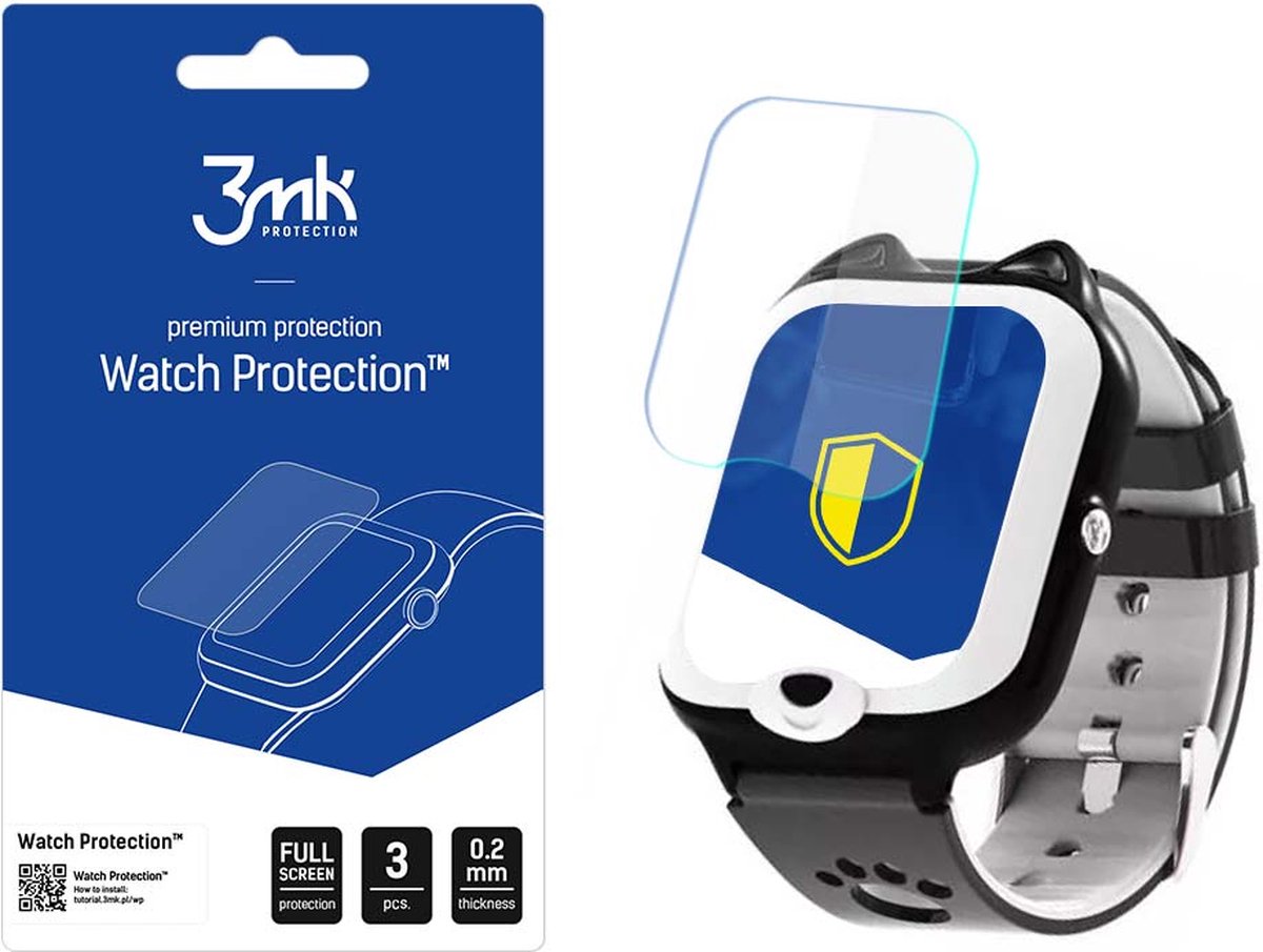 Garett Kids Funky 4G - 3mk Watch Protection v. FlexibleGlass Lite