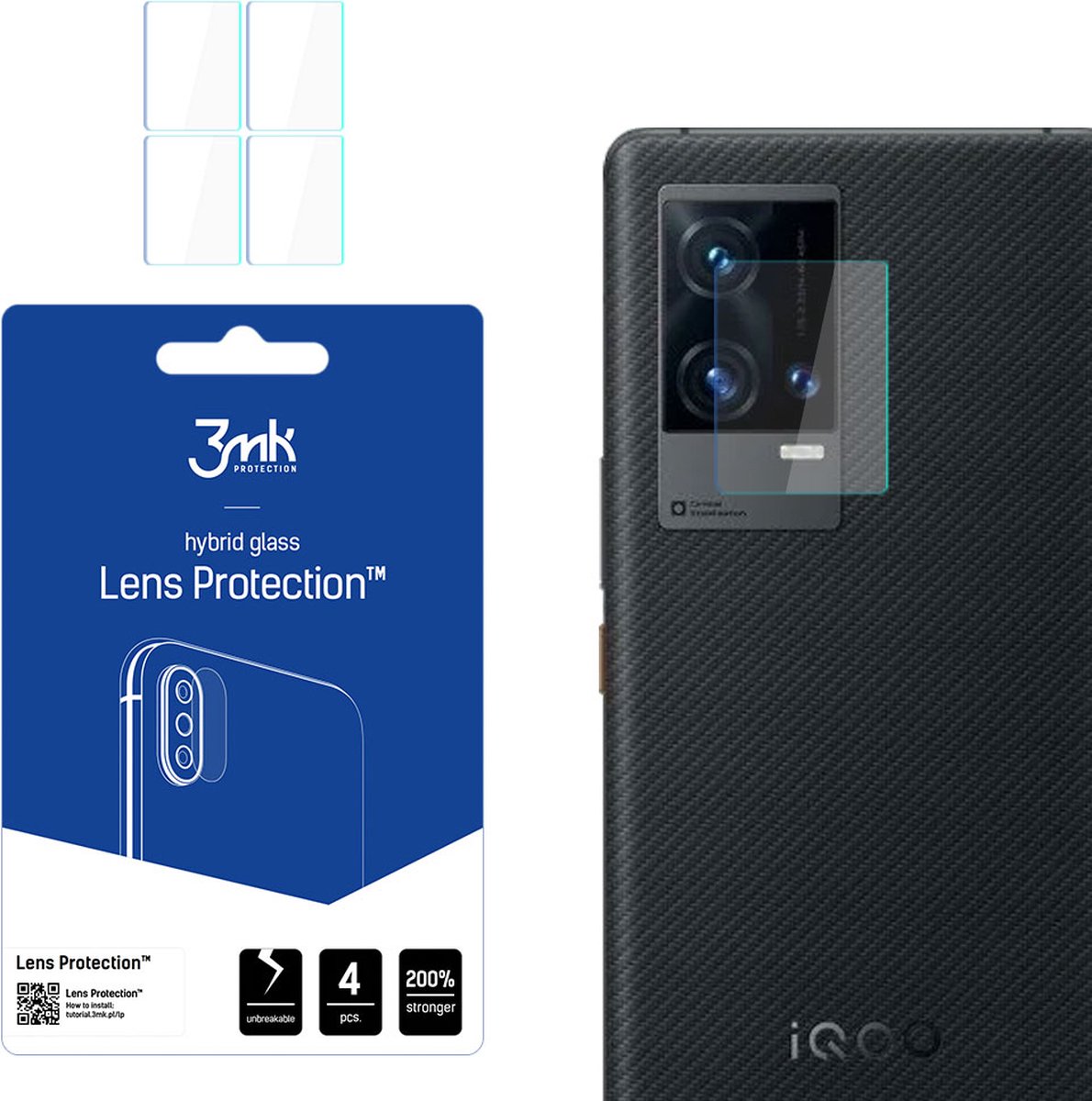 Vivo iQOO 8 Pro 5G - 3mk Lens Protection