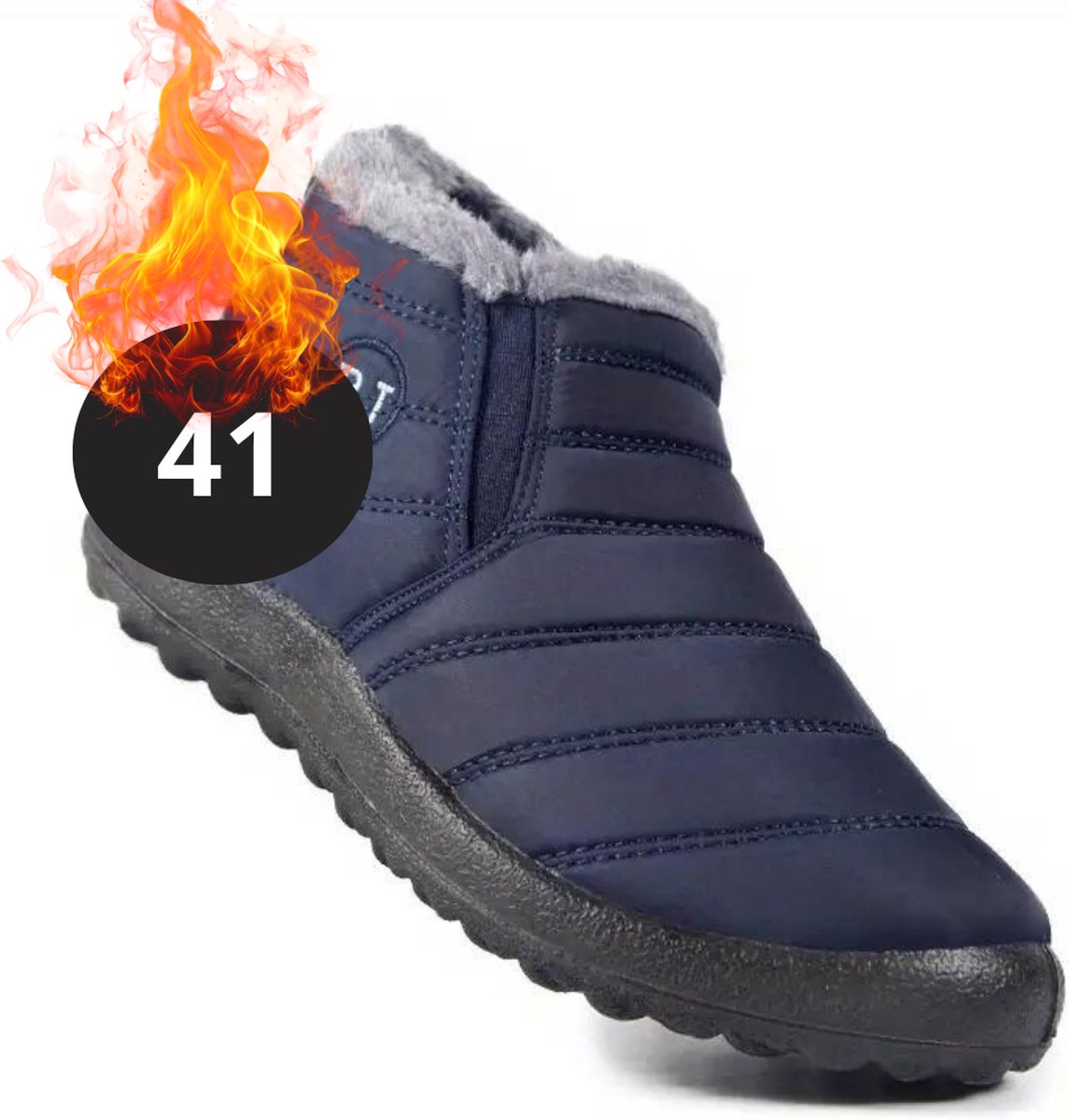 Bovista Snowboots Sneeuwschoenen Sneeuwboots Dames Wintersport Ski Skischoenen – 41 Laag Blauw