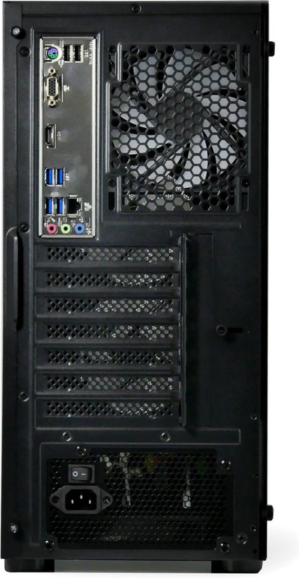 PC de jeu AMD Ryzen 5 6 Core RVB ELITE - RTX 3050 8 Go - 16 Go de RAM - 1 To M2. 0 SSD NVME - WIFI - Gamdias Talos E2