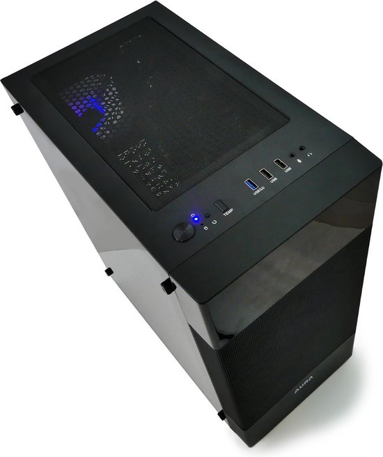 PC de jeu AMD Ryzen 5 6 Core RVB ELITE - RTX 3050 8 Go - 16 Go de RAM - 1 To M2. 0 SSD NVME - WIFI - Gamdias Talos E2