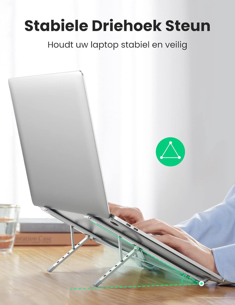 Laptopstandaard, Antislip - Laptophouder, Ergonomische LaptopverhogerHobbypakket