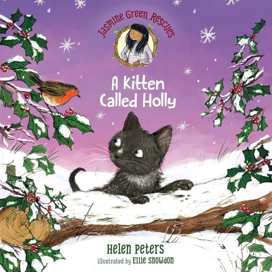 Jasmine Green Rescues: A Kitten Called Holly - cover