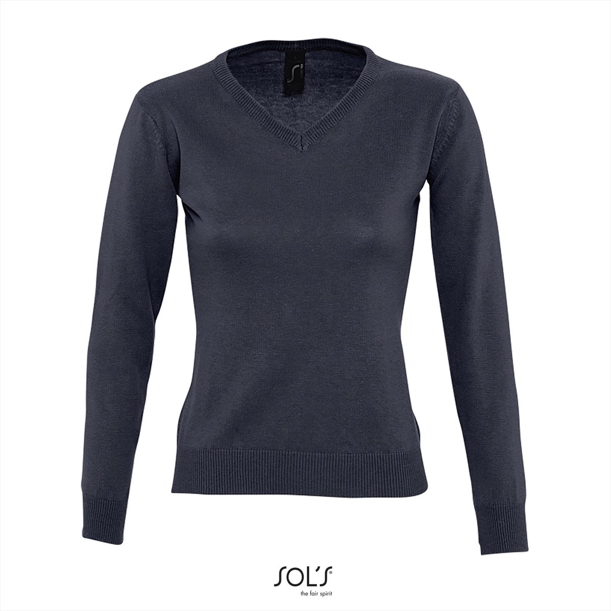 SOL'S Women´s V-Neck Sweater Galaxy L411 - Navy - S