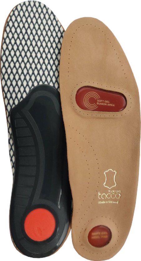 6 Impugnature Tacco In Pelle Scamosciata Tappetino Protezioni Piedi Gel - Foto 9