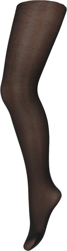 Yellow Moon 35 denier panty Zwart maat 140-152