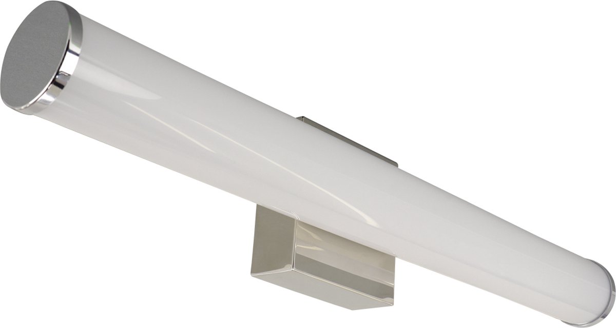 TORIN LED Spiegelverlichting - Badkamer Lamp - Schilderijverlichting - Rechthoek 15W - 1530 Lumen - 4000K Daglicht wit - Chrome - 600 mm - IP44