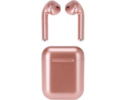 Oordopjes draadloos roze USB oplaadbaar educatief speelgoed.