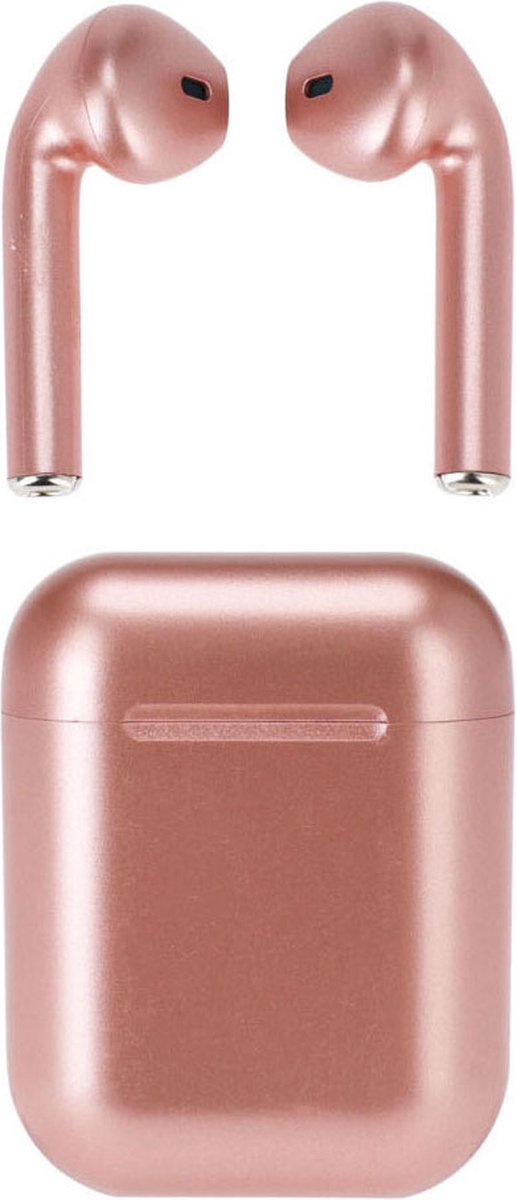 Oordopjes draadloos roze USB oplaadbaar educatief speelgoed.