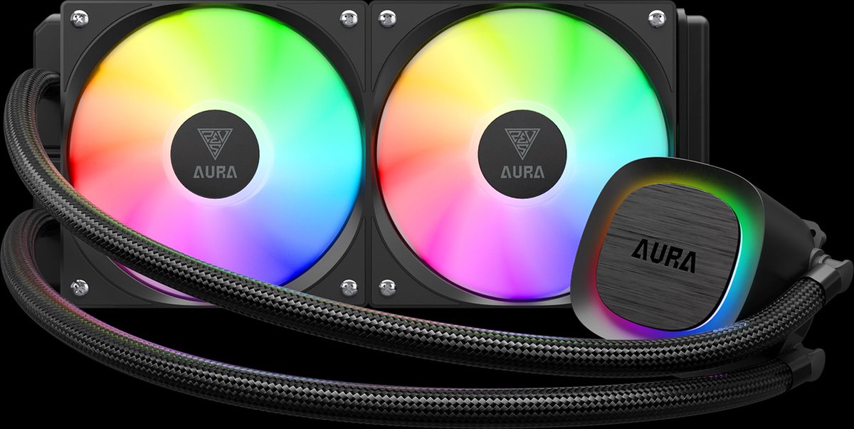 Gamdias Rgb Cpu Koeler 240Mm Fans Liquid Cooler|Intel En Amd Processor - afbeelding 5