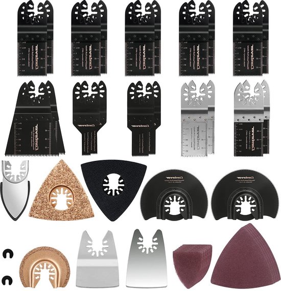Zaagbladen Set Multitool - Oscillerende Multitools - Stalen Zaagbladen ...