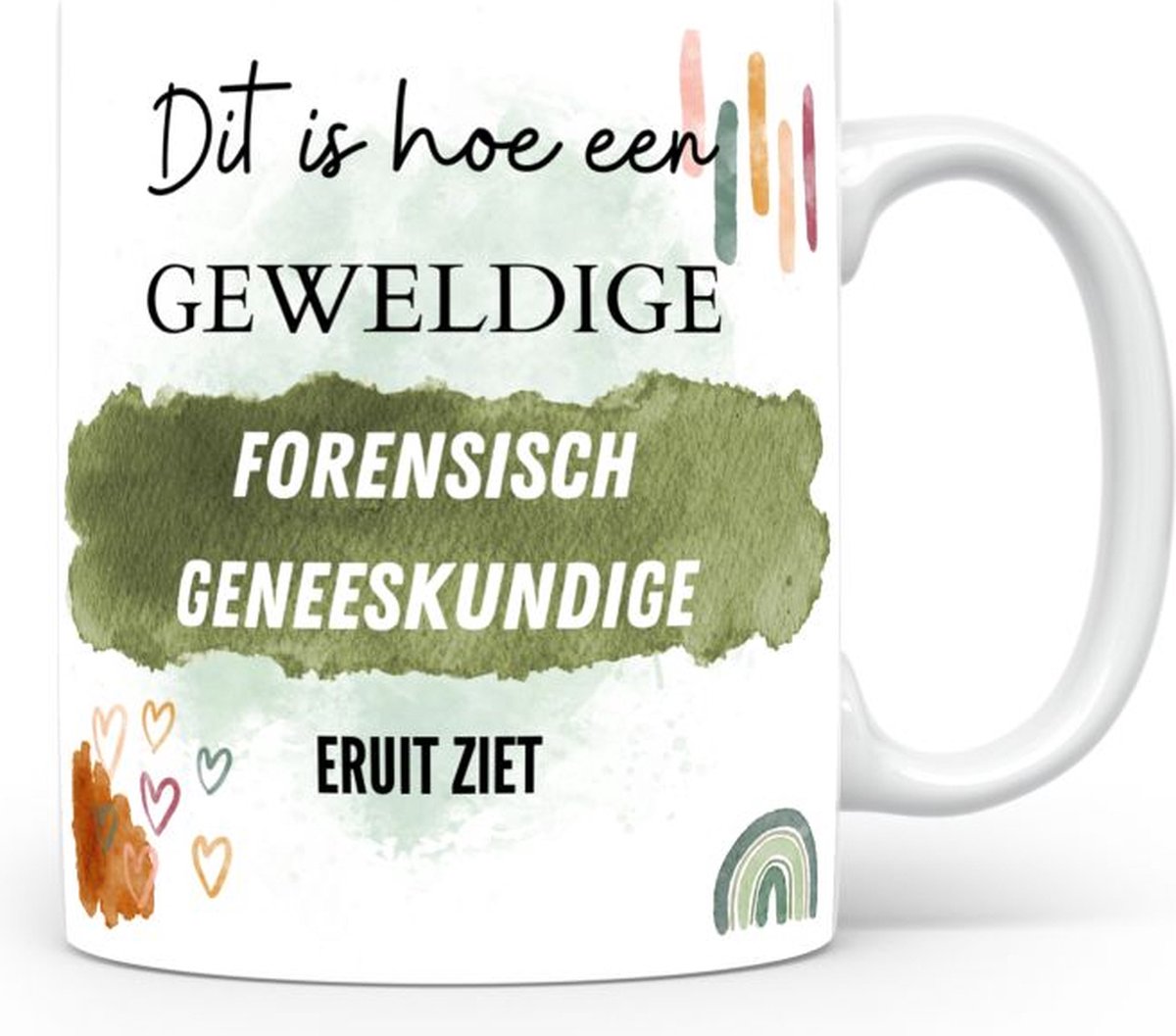 Mok bedrukken met beroep Forensisch geneeskundige