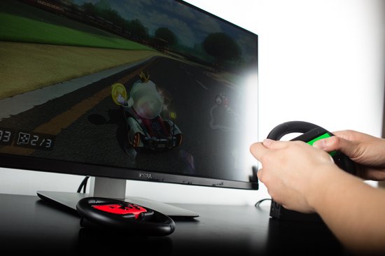 Venom Nintendo Switch - Racing Wheels Twin Pack - Geschikt voor Joy-Con Controllers - Set van 2 - Zwart van Venom — afbeelding 5