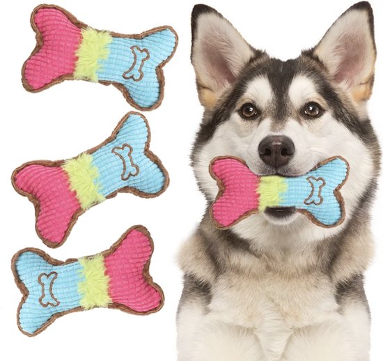 Foto: Cozy dog bunny hondenknuffel puppy knuffel met hartslag hartslag knuffel voor hond hondenspeelgoed tegen verlatingsangst taupe