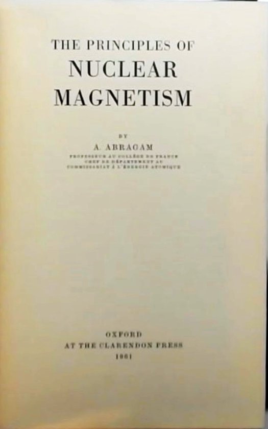 洋書 Principles of Nuclear Magnetism 31Ro1A6t9mL._UF1000,1000_QL80_.jpg