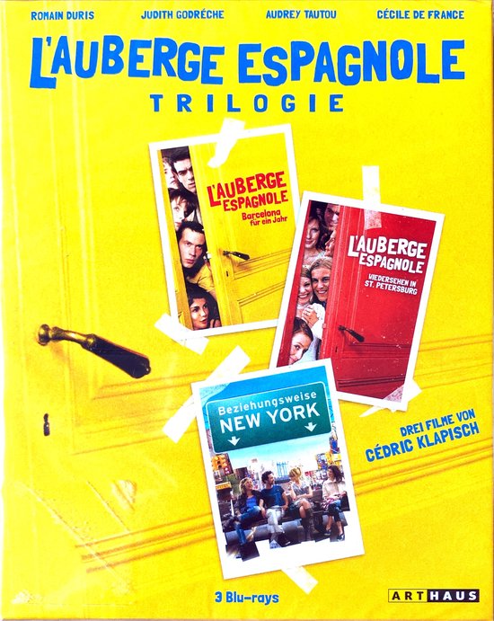 L'auberge Espagnole - Trilogie - Auberge Espagnole - Les poupées russes - Chinese Puzzle/Casse-tête chinois [3 Blu-ray's]