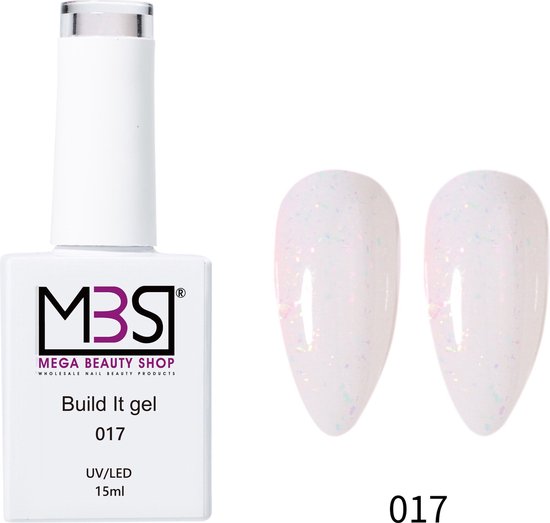 Biab gel/Build It gel 15ml. HEMA & TPO free (017) - Biab - Builder Gel - Biab nagellak - build it gel