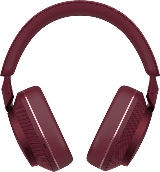 Bowers & Wilkins Px7 S2e Over-ear koptelefoon met Noise Cancelling, Kristalheldere Gesprekskwaliteit en Perfecte Pasvorm- Robijn Rood