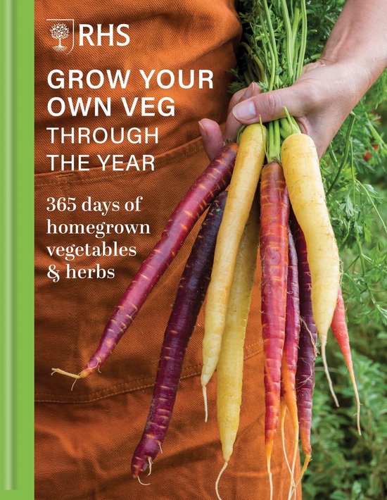 RHS Grow Your Own Veg Through the Year - cover