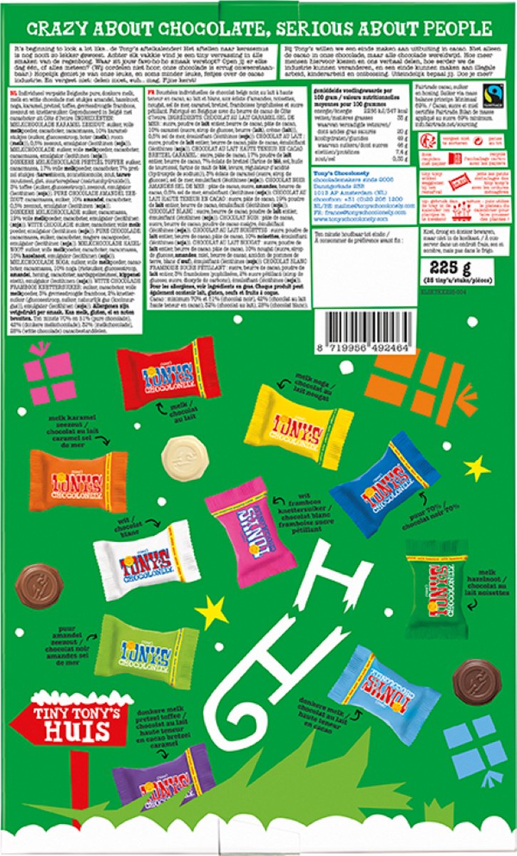 Tony's Chocolonely Mega Adventskalender 2026 Chocolade - Sint en Kerst - Fairtrade – foto 2