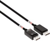 Câble certifié CLUB3D DisplayPort™ 2.1 bidirectionnel VESA DP80 4K120Hz, 8K60Hz ou 10K60Hz M/M 1,6 m/5,25 pieds