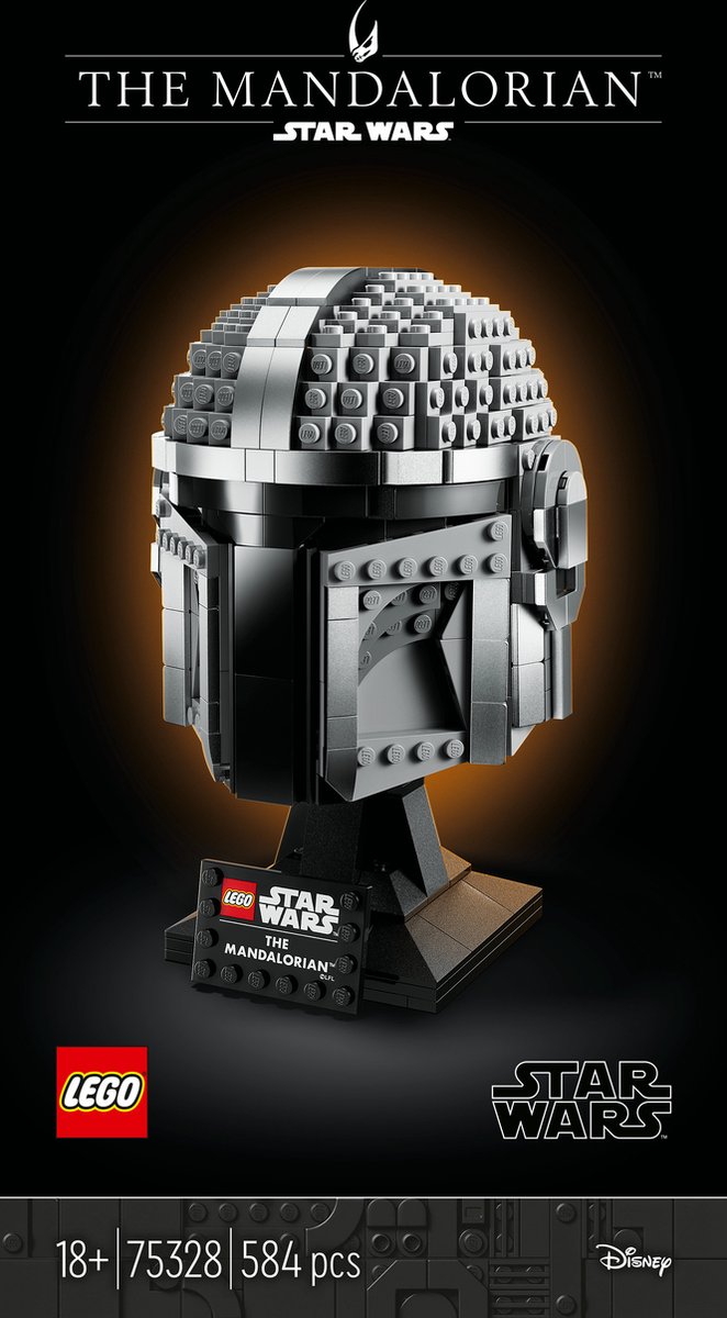 LEGO Star Wars The Mandalorian helmset voor Volwassenen - 75328 — afbeelding 22