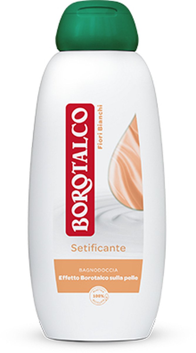 Borotalco bad en douche fiori bianchi-witte bloemen