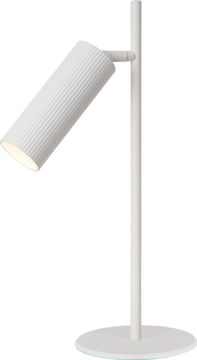 Lucide tafellamp Clubs wit ⌀15cm GU10