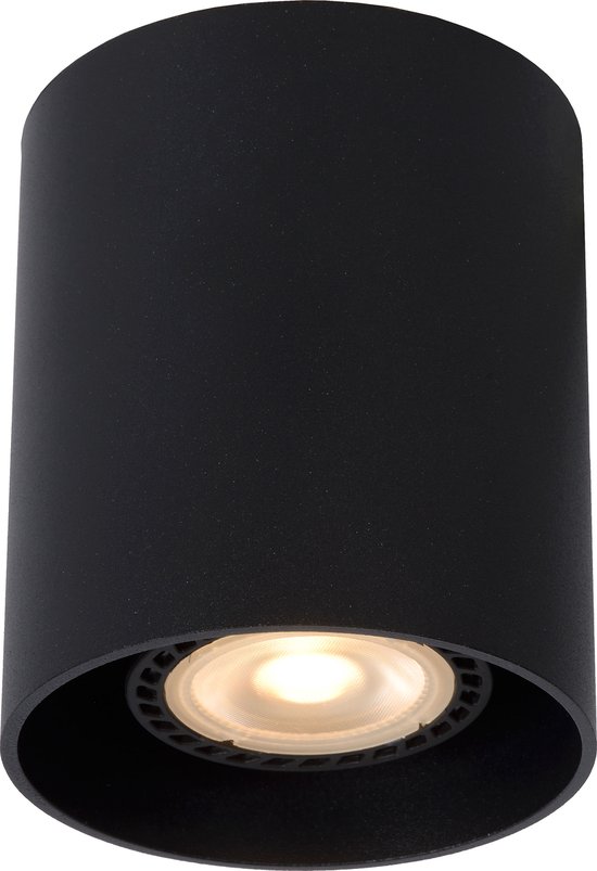 Lucide BODI - Spot plafond - Ø 8 cm - 1xGU10 - Noir