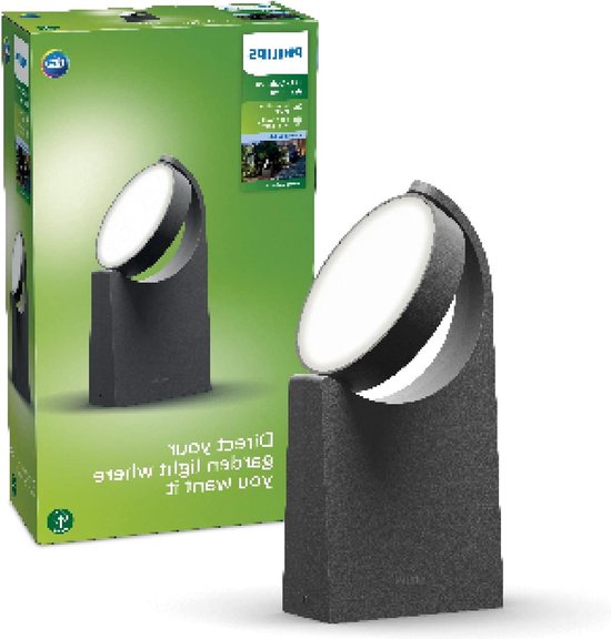 Philips Utrecht Sokkellamp - Warm Wit Licht - IP44 - Vergelijk prijzen Philips Utrecht Sokkellamp - Warm Wit Licht - IP44 - Vergelijk prijzen