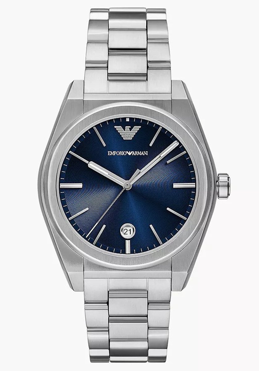 Emporio Armani Federico AR11620 Horloge - Staal - Zilverkleurig - Ø 41 mm