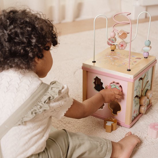 Little Dutch Houten Activiteitenkubus - Fairy Garden FSC van Little Dutch — afbeelding 5