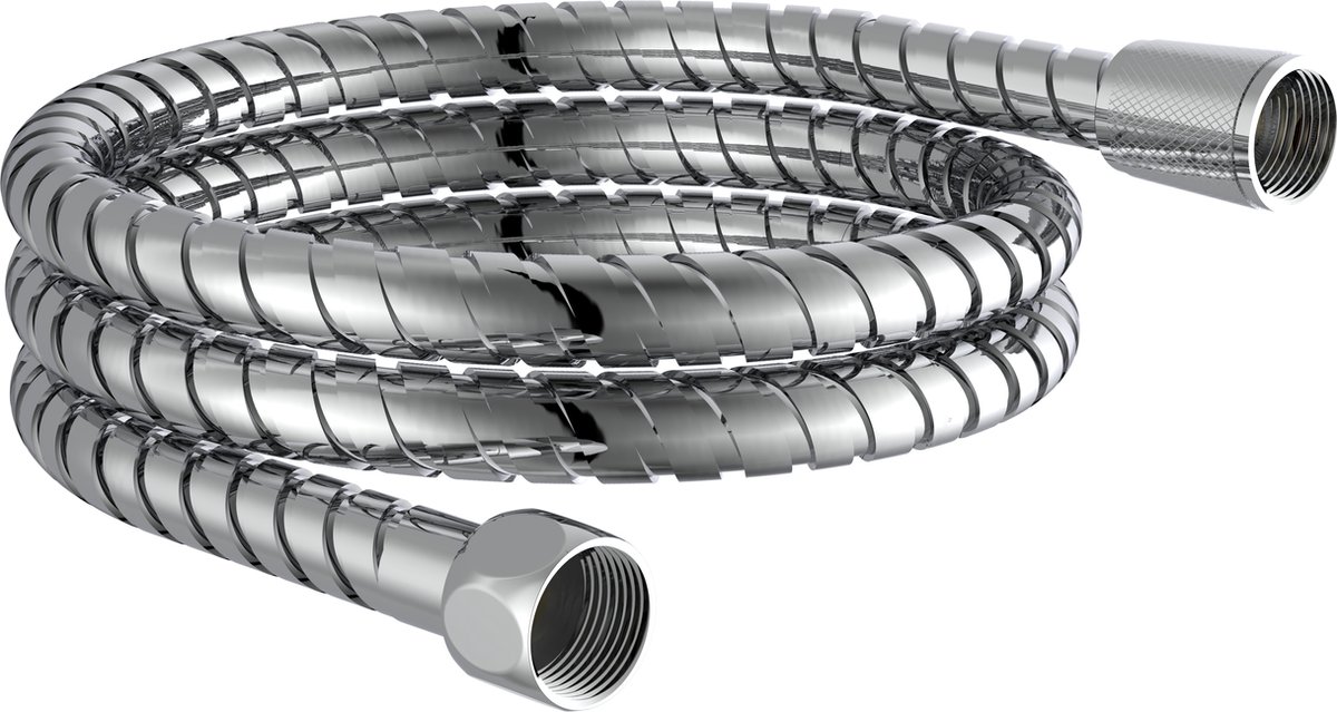 SCHÜTTE Rino 125 Doucheslang - RVS - 125 cm - Chroom