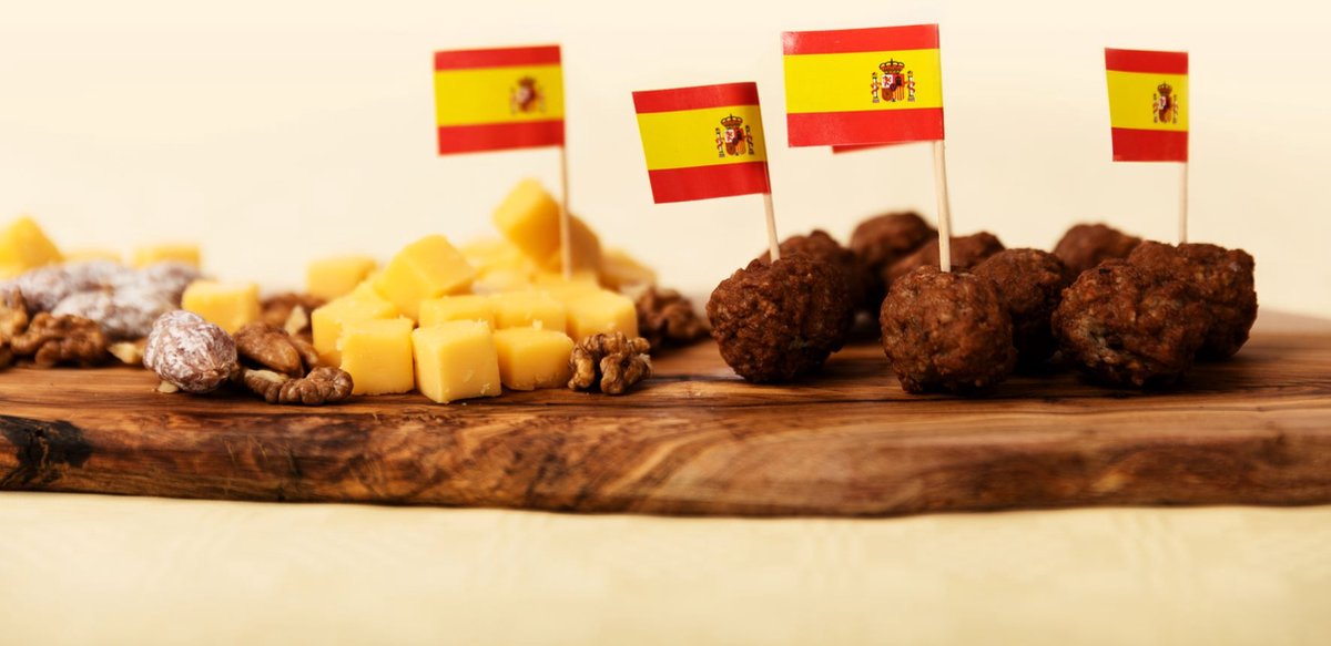 100x Cocktailprikkers Spanje - Hapjes Cocktail Tapas Zomer Terras EK / WK Voetbal
