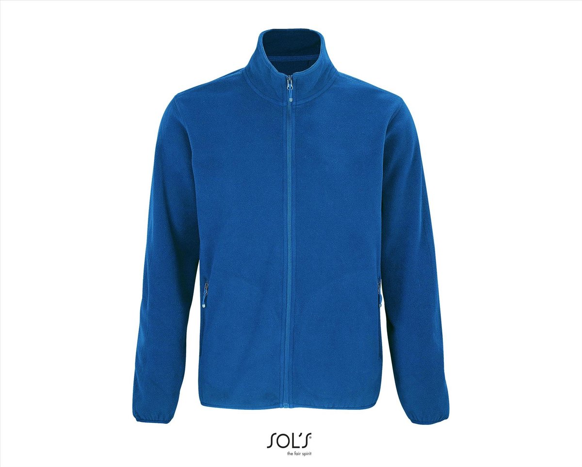 SOL’S Men´s Factor Zipped Fleece Jacket L03823 Royal 241 Blauw